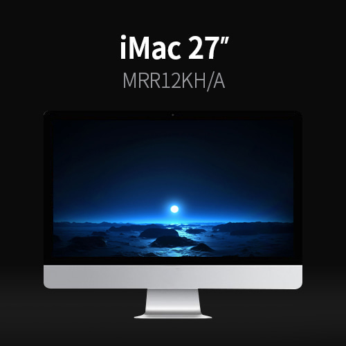 (블랭크코퍼레이션) 2019년 iMac 27&quot; MRR12KH/A